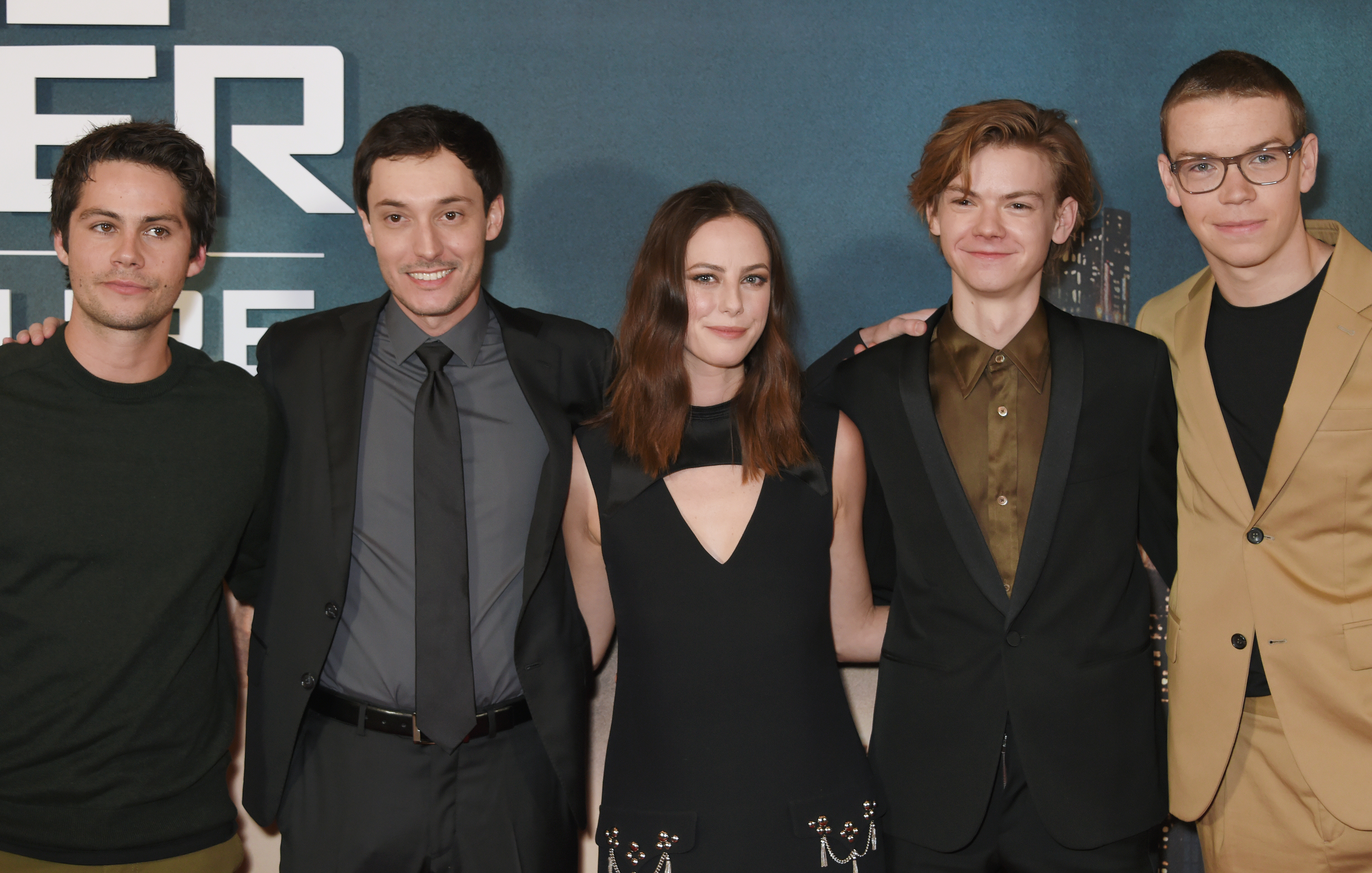 the-maze-runner-cast-4  Correr o morir, Dylan o'brien, Thomas brodie  sangster