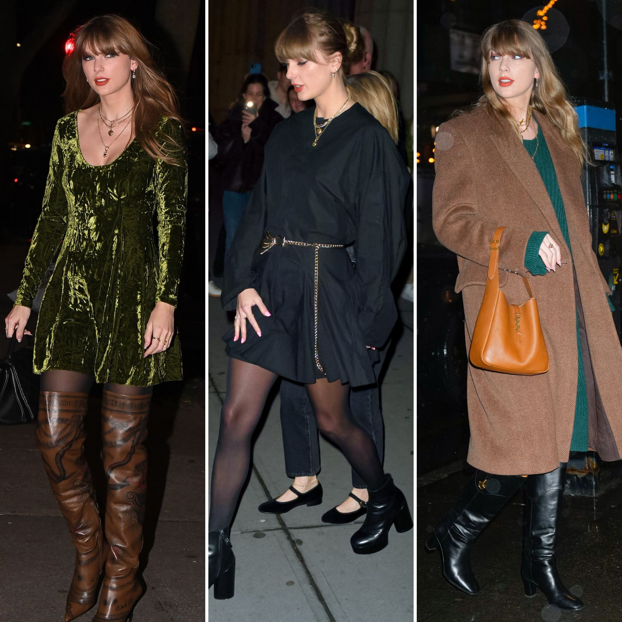 Blake Lively and Taylor Swift wear perfect girls night out 'fits